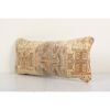 Lumbar Pillow Cover, Bohemian Antique Carpet Pillow, Oushak | Cushion in Pillows by Vintage Pillows Store. Item composed of cotton