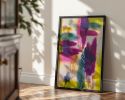 In the Middle of Becoming 18x24in – Contemporary Abstract Painting | Oil And Acrylic Painting in Paintings by Abby May