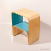 Handmade Colorful End Table: Modern Wood Nightstand | Tables by Spacecraft Furnishing