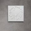 Dandelion wall art, textured painting, large wall art | Oil And Acrylic Painting in Paintings by Natasha Kanevski. Item composed of canvas in minimalism or contemporary style