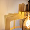 La Solampe - Wooden hanging lamp (Price taxes included) | Pendants by Slice of wood / Tranche de bois