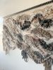 Boho Modern Woven Wall Tapestry for Large Wall "The Process" | Wall Hangings by Rebecca Whitaker Art. Item composed of cotton and fiber in boho or contemporary style