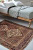 4.11 x 6.2 | GORGEOUS Worn Antique Afshar rug ; Unique | Area Rug in Rugs by The Loom House. Item made of fabric & fiber