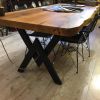 Live edge Black Walnut Table | Dining Table in Tables by Ironscustomwood. Item composed of walnut & metal