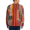 Unisex Sweatshirt - Palestine's Resilience - Folk Abstract | Work by Eman's Gallery