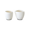Sculpt Creamer & Sugar Set | Carafe in Vessels & Containers by Tina Frey | Saint Leo in Oxford. Item made of ceramic