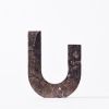 Arco Candle Holder Grey | Work by District Loom