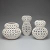 Babette Pierced Tabletop Sculpture, Femme Collection | Sculptures by Lynne Meade. Item made of stoneware