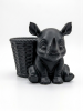 Rhino Wicker Planter | Plant Stand in Plants & Landscape by Kimi Craft Corner