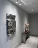 Mirror Artwork - Chrome Wall Sculpture - Silver 3D painting - Modern Metal Hanging | Wall Hangings by Vaiva Art Atelier