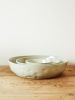 Medium Serving Bowl in Seaglass | Serveware by Barton Croft. Item composed of stoneware in country & farmhouse or japandi style