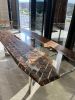 Epoxy Resin Table - Custom Epoxy Table | Dining Table in Tables by Tinella Wood. Item composed of wood and metal in contemporary or country & farmhouse style