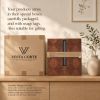 Wall Clock, Geometric Marquetry Decor, Silent Scandinavian Accent | Decorative Objects by Vesta Corte