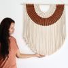 Macrame wall hanging- The Matrix | Wall Hangings by YASHI DESIGNS by Bharti Trivedi. Item composed of fiber