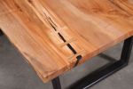 Live Edge Maple Coffee Table | Tables by Urban Lumber Co.. Item made of wood with steel