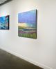 Summer by the Shore | Oil And Acrylic Painting in Paintings by Sorelle Gallery. Item made of canvas