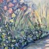 Spring Blooms | Oil And Acrylic Painting in Paintings by Meredith H. Item made of canvas works with contemporary & country & farmhouse style