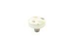 Terrazzo Tea Green Circle Knob | Hardware by Windborne Studios. Item composed of stone