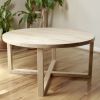 Cross-legged Coffee Table | Tables by Crafted Glory. Item composed of oak wood in scandinavian style
