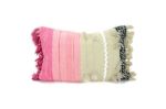 woven pillow // bohemian fringe pillow // lumbar pillow  // | Pillows by velvet + linen