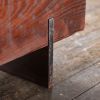 Razor Base Beam Bench Mahogany Color | Reclaimed Wood IN-STO | Benches & Ottomans by Alabama Sawyer. Item composed of wood