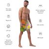 Men's Trunks - The Hearth Quilt - Folk Patchwork Art | Work by Eman's Gallery