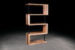 Live Edge Maple Maze Shelving Console | Storage by Urban Lumber Co.. Item made of maple wood