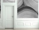 Agata - Black & White | Wallpaper in Wall Treatments by Wallcovetings by Brenda Houston. Item made of paper