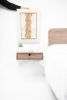 Floating Nightstand Drawer in Solid Walnut | Storage by Manuel Barrera Habitables. Item composed of walnut