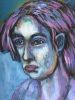 Meditation in Blue- A Homage to Picasso | Oil And Acrylic Painting in Paintings by Eric Farache Artist