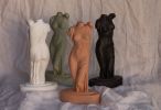 Female Torso Sculpture- Terra Cotta | Sculptures by dellsculpture