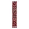 1960s Vintage Turkish Hand-Knotted Herki Runner - Hallway Ca | Runner Rug in Rugs by Vintage Pillows Store. Item made of cotton & fiber