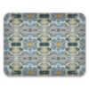 Decorative Tray: Tautira, Marine | Decorative Objects by Philomela Textiles & Wallpaper. Item composed of synthetic