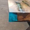 Custom Order Epoxy Resin Table - Epoxy Resin Dining Table | Tables by LuxuryEpoxyFurniture. Item composed of wood and synthetic