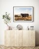 Contemporary "Brown Cow" fine art photography print | Photography by PappasBland. Item composed of paper in contemporary or country & farmhouse style
