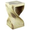 Haussmann® Original Wood Twist Stool 10 X 10 X 16 In | Chairs by Haussmann®