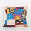 Vintage Turkish Patchwork Suzani Pillow, Suzani Pillow Case | Cushion in Pillows by Vintage Pillows Store