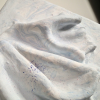 Comfort Zone Mini #04 — Strukturbild Marmoroptik Baby Blue | Wall Sculpture in Wall Hangings by Reyku