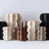 Arcissimo Vase Grey Small | Work by District Loom