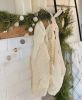 Cream Hand-Knitted Stocking | Textiles by Busa Designs