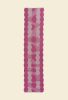 Organic Cotton/Viscose Table Runner in Pink | Linens & Bedding by BOI. Item composed of cotton in contemporary style
