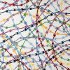 Trapped 40"x40" | Oil And Acrylic Painting in Paintings by Emeline Tate. Item composed of canvas and synthetic