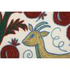 Set of Two Animal Motif Suzani Pillow from Vintage Uzbek | Sham in Linens & Bedding by Vintage Pillows Store. Item composed of cotton