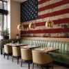 Old Glory — Rustic Farmhouse Luxury Wallpaper Mural | Wall Treatments by ELLE WALLS