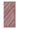 Vintage Embroided Konya Kilim Rug 4'4'' X 5'5'' | Area Rug in Rugs by Vintage Pillows Store. Item made of cotton