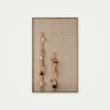 Grainline - Rhythmic Oak Tapestry | Wall Hangings by Lale Studio & Shop. Item composed of oak wood and wool in minimalism or contemporary style