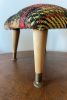 Mid Century Plaid Foot Stool | Chairs by District Loo