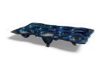 Liquid Metal Indigo Platter | Serveware by PlusObject