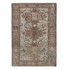 nimal Patterned Kilim Rug, Kids Room Embroidered Soumak | Runner Rug in Rugs by Vintage Pillows Store. Item composed of wool & fiber