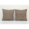 Turkish Kilim Pillow 20"x20" | Cushion in Pillows by Vintage Pillows Store. Item composed of fabric